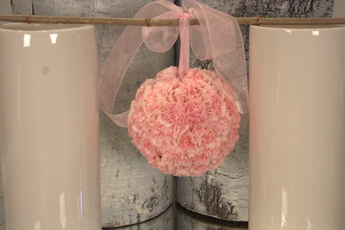 How to make a carnation pomander ball