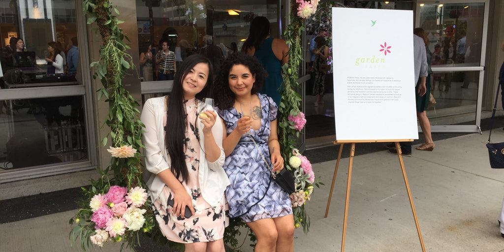 Babylon Floral Swing Installation