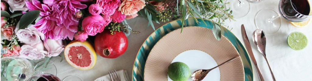 How to Make a Fashion-Inspired Tablescape by Jackie Ellis