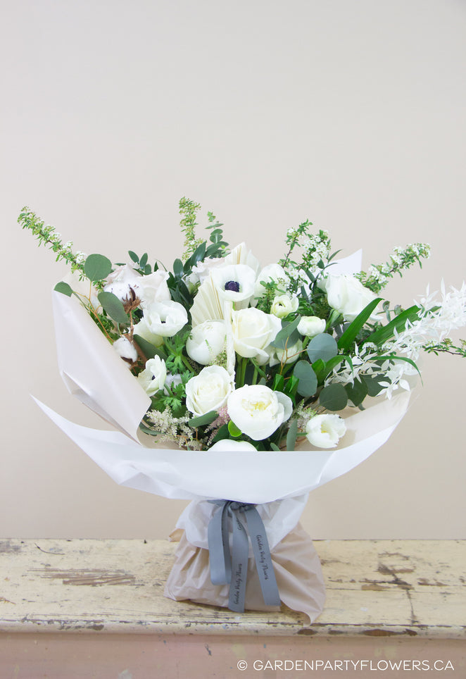 White and Green Designer's Choice Bouquet