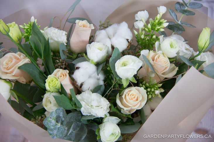 White and Green Designer's Choice Bouquet