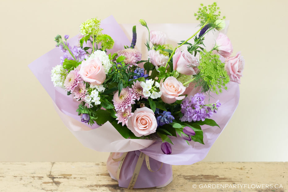 Pink and Purple Designer's Choice Bouquet