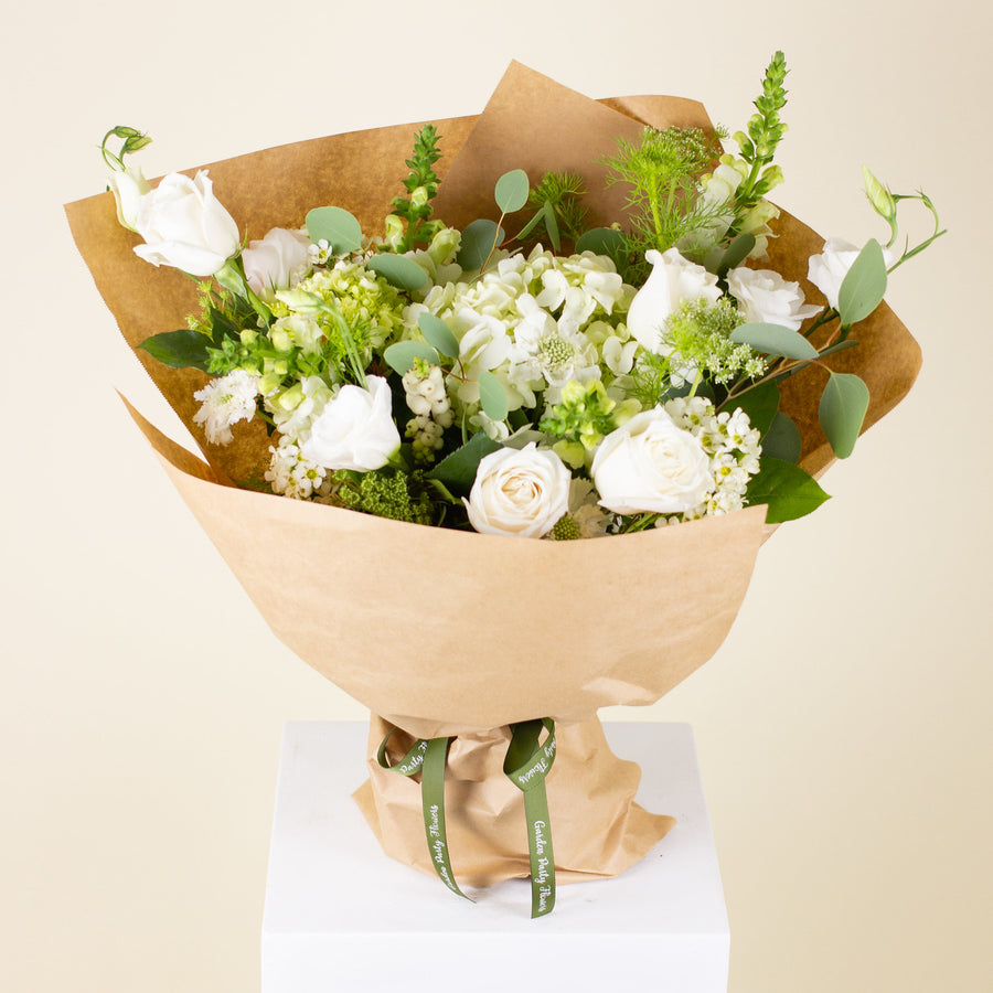 White and Green Designer's Choice Bouquet
